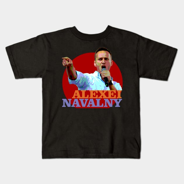 ALEXEI NAVALNY Kids T-Shirt by Mono oh Mono